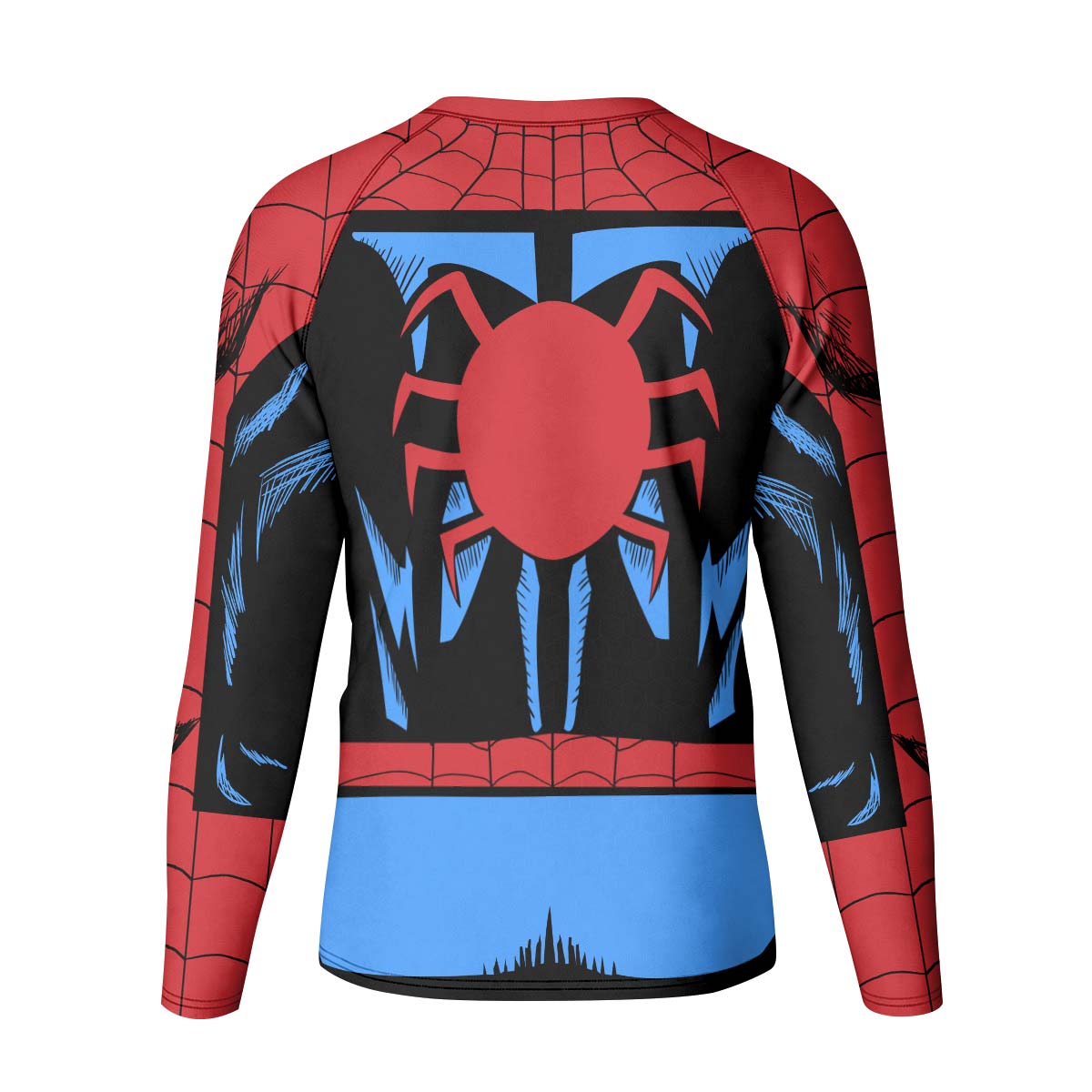 Amazing Spider Man Cosplay Kids Rash Guard