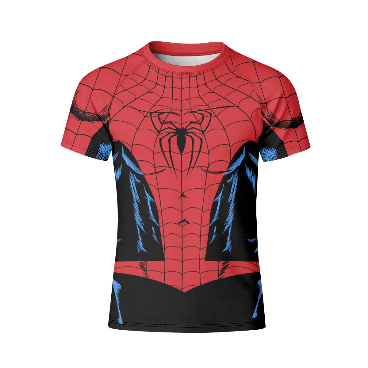 Amazing Spider Man Cosplay Kids Rash Guard