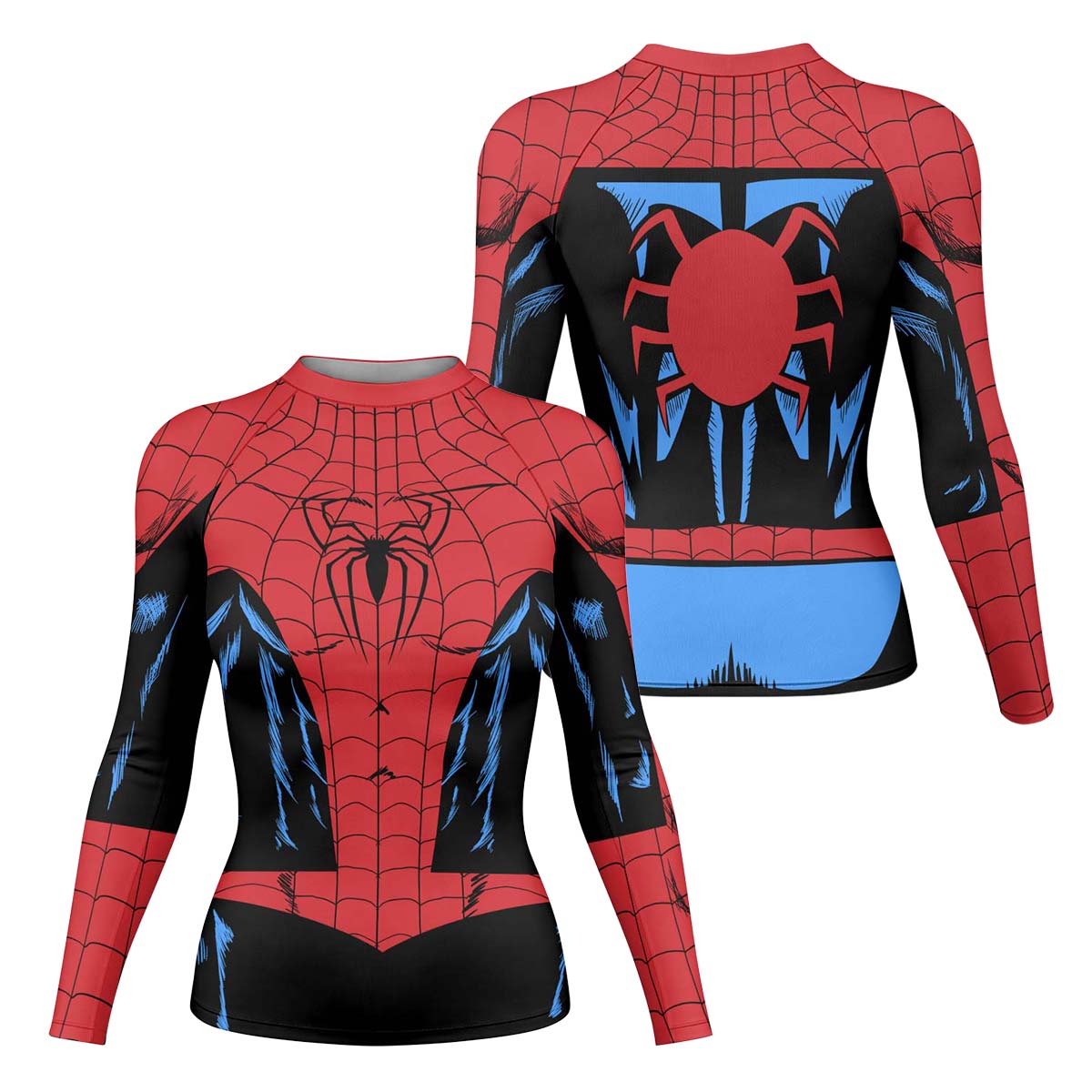  Amazing Spider Man Cosplay Rash Guard