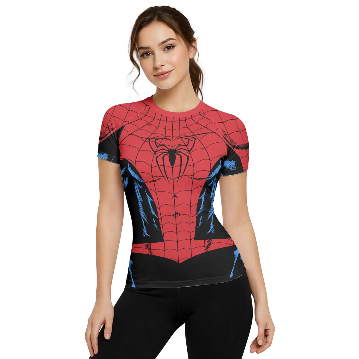 Amazing Spider Man Cosplay Rash Guard