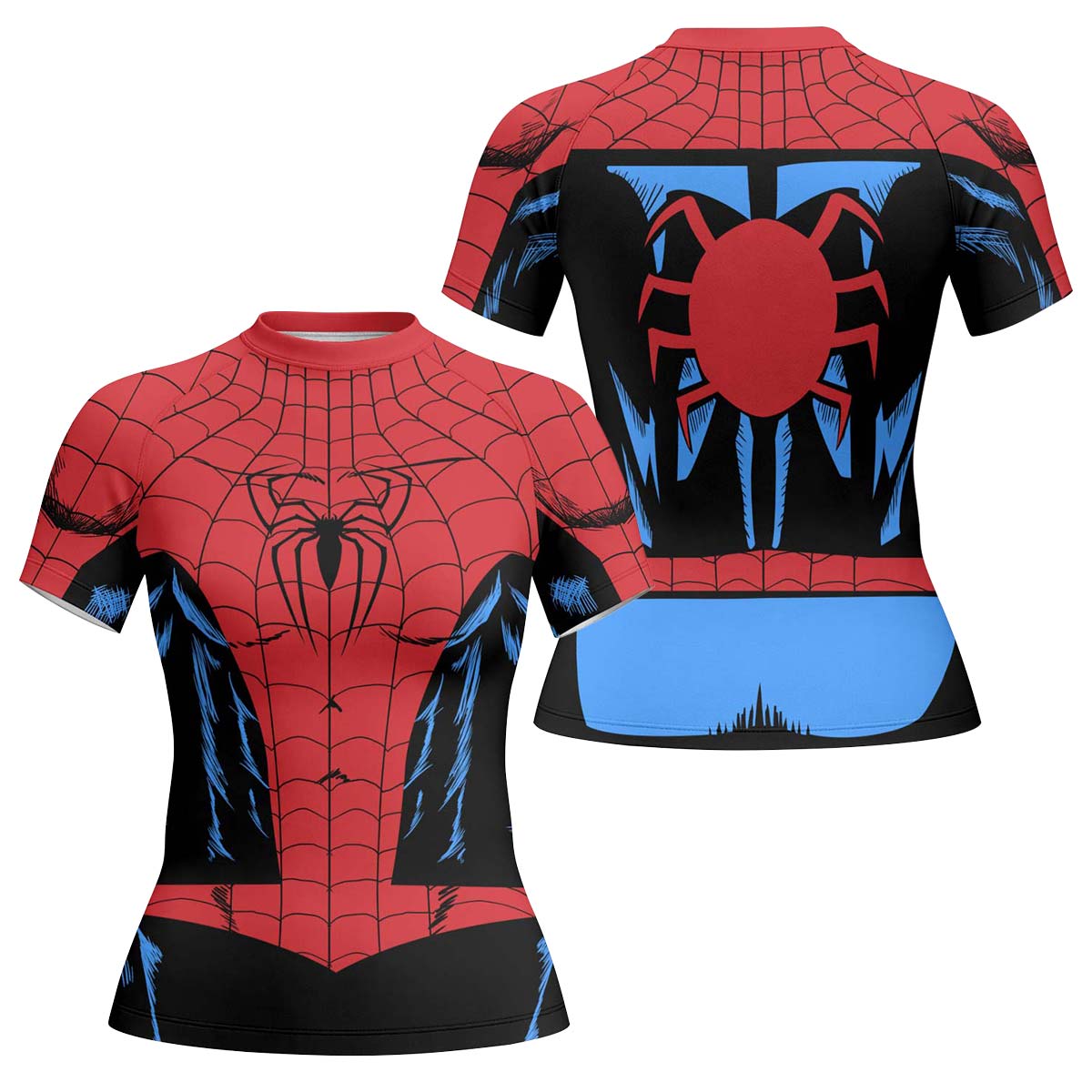  Amazing Spider Man Cosplay Rash Guard