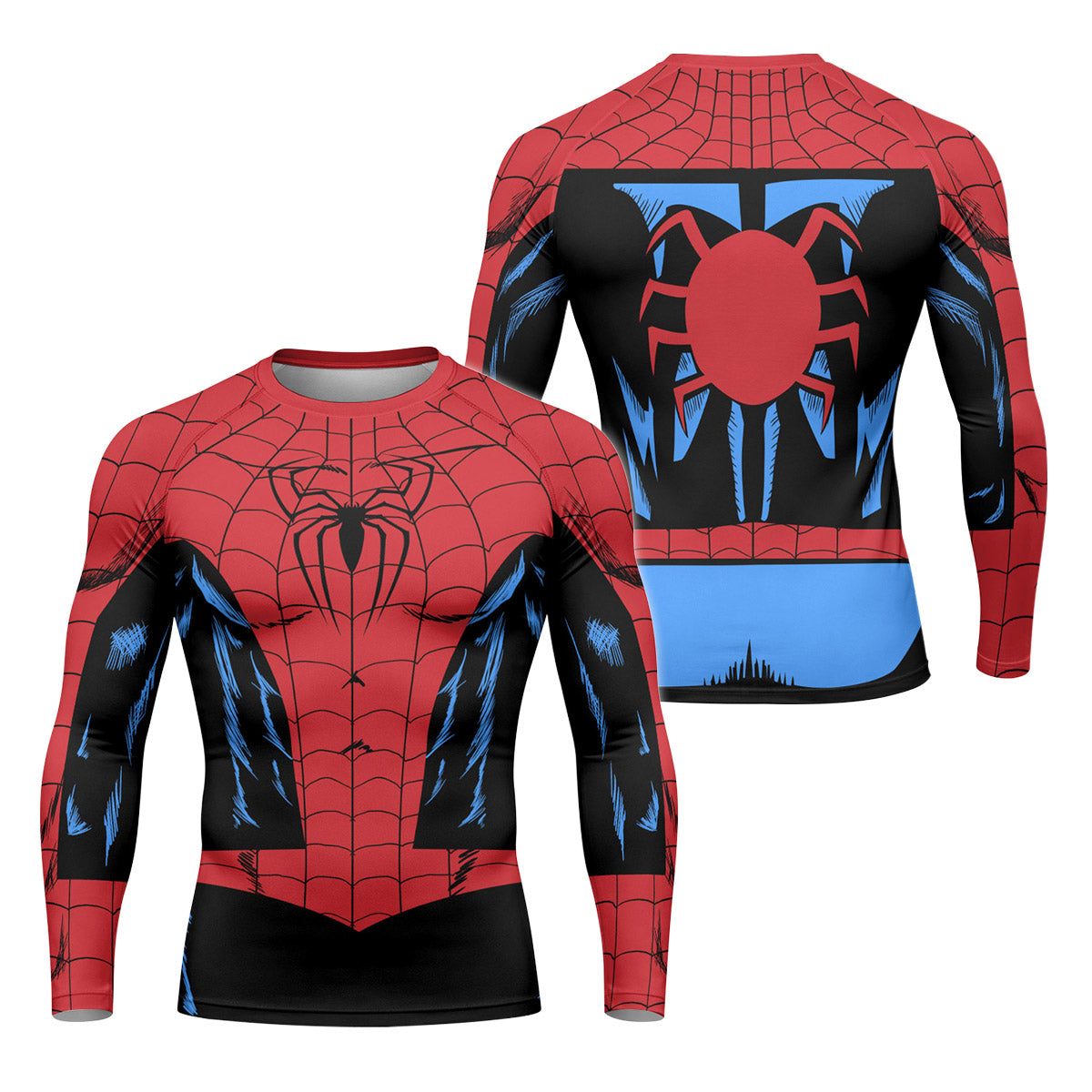 Amazing Spider Man Cosplay Rash Guard