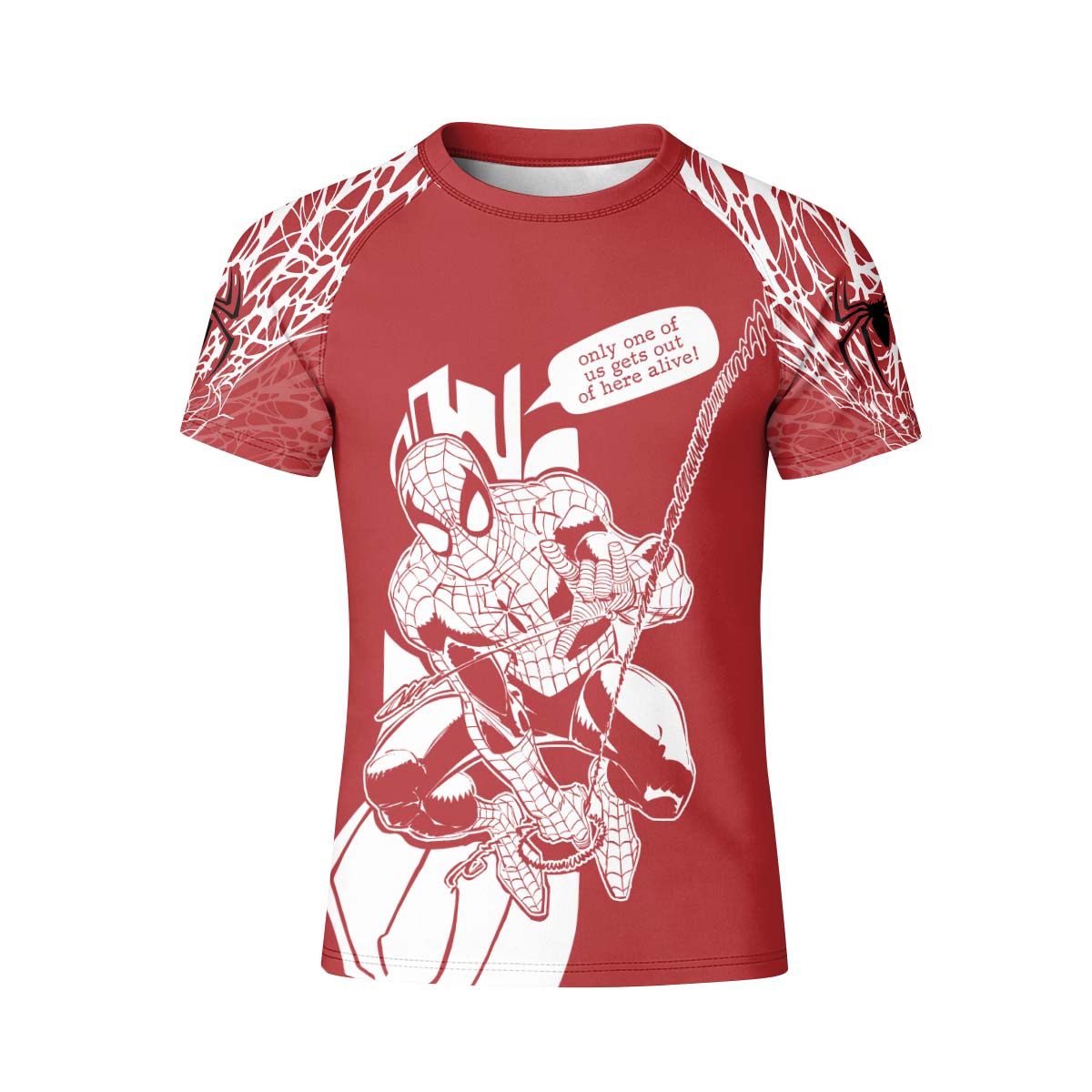 Amazing Spider Man Kid Rash Guard
