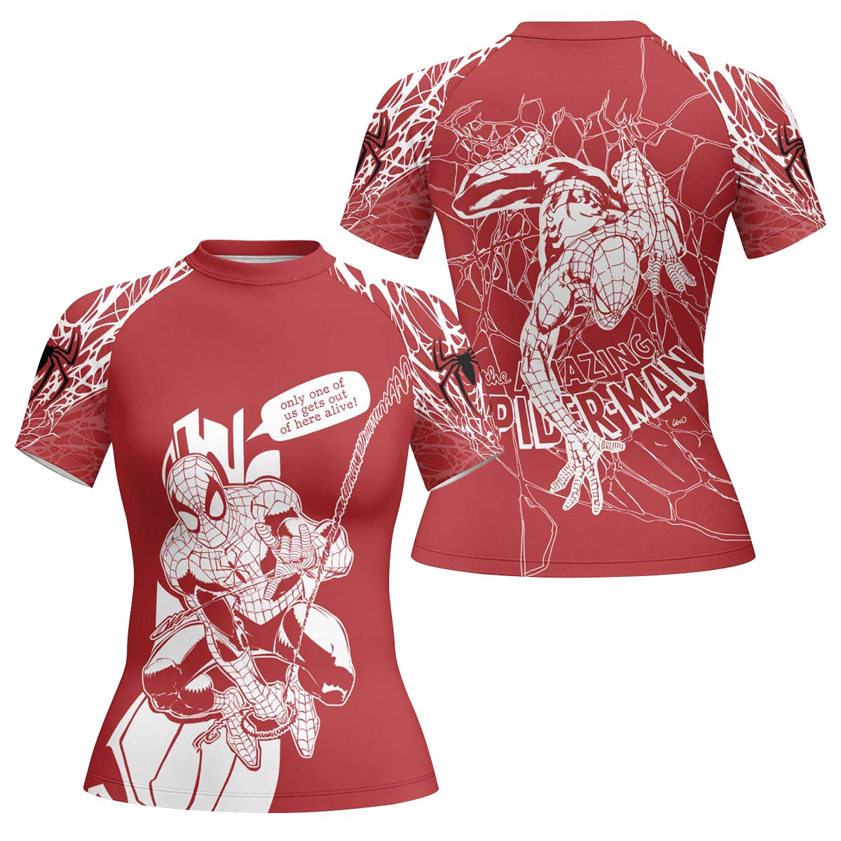 Amazing Spider Man Rash Guard