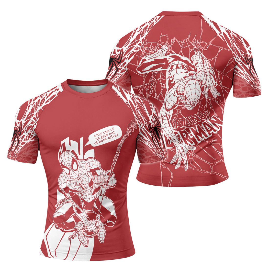 Amazing Spider Man Rash Guard