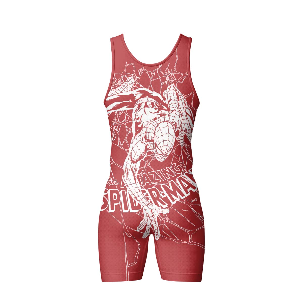 Amazing Spider Man Wrestling Singlet