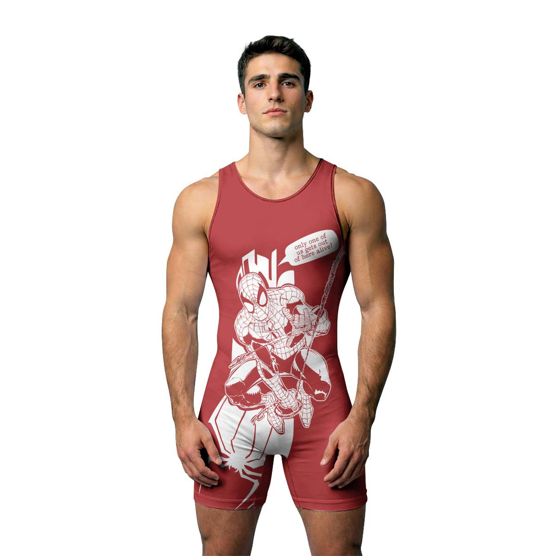 Amazing Spider Man Wrestling Singlet