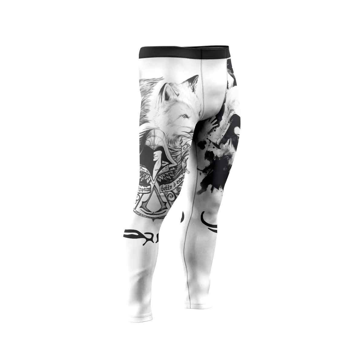  Assassin's Creed Ezio Men's Compression Leggings