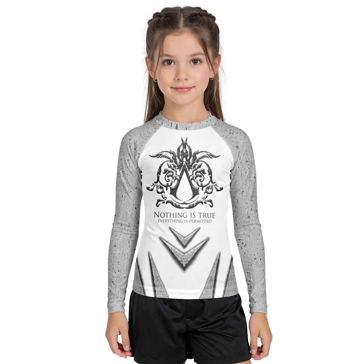  Assassin's Creed Nothing Is True Kid Rash Guard