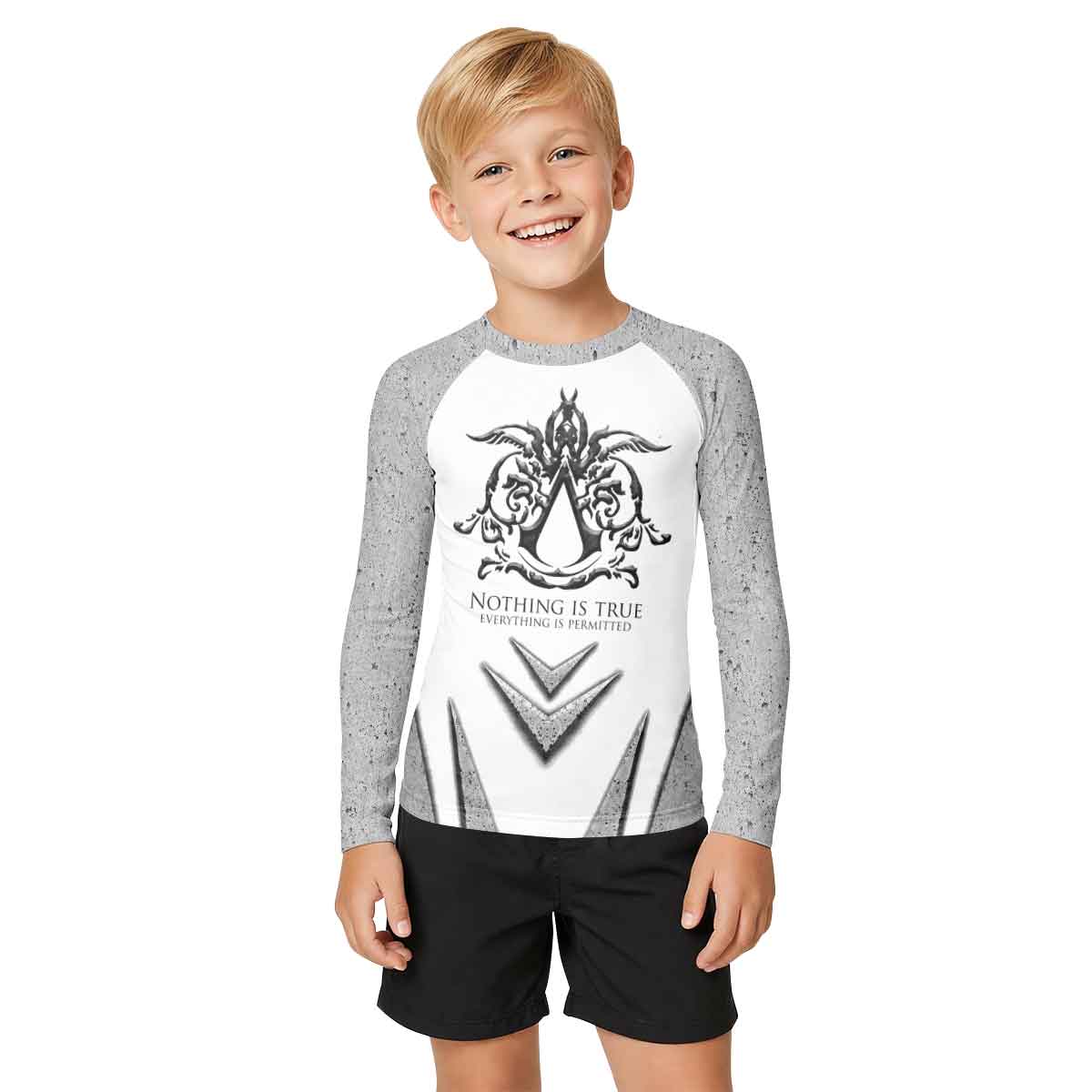 Assassin's Creed Nothing Is True Kid Rash Guard