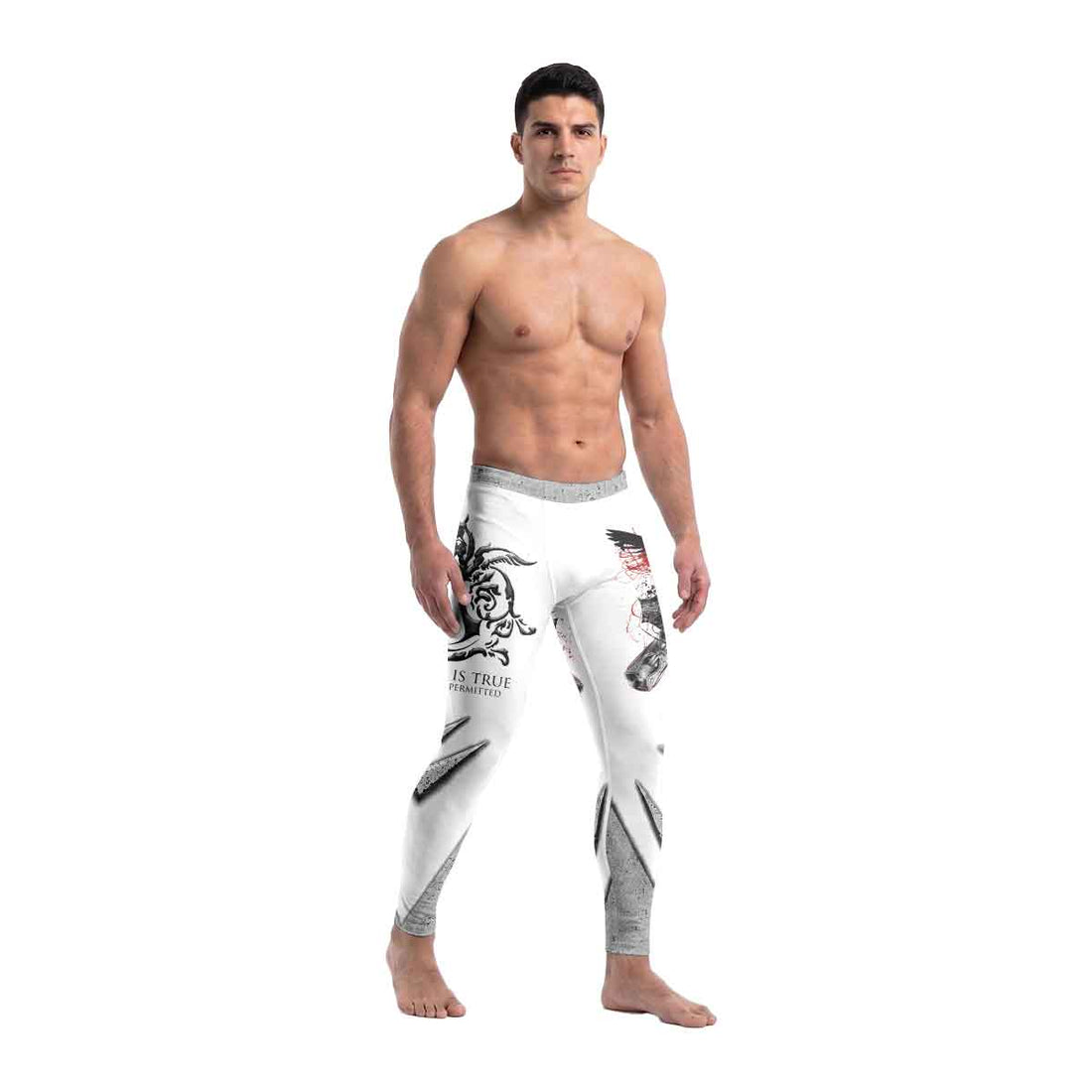  Assassin's Creed Nothing Is True Men's Compression Leggings