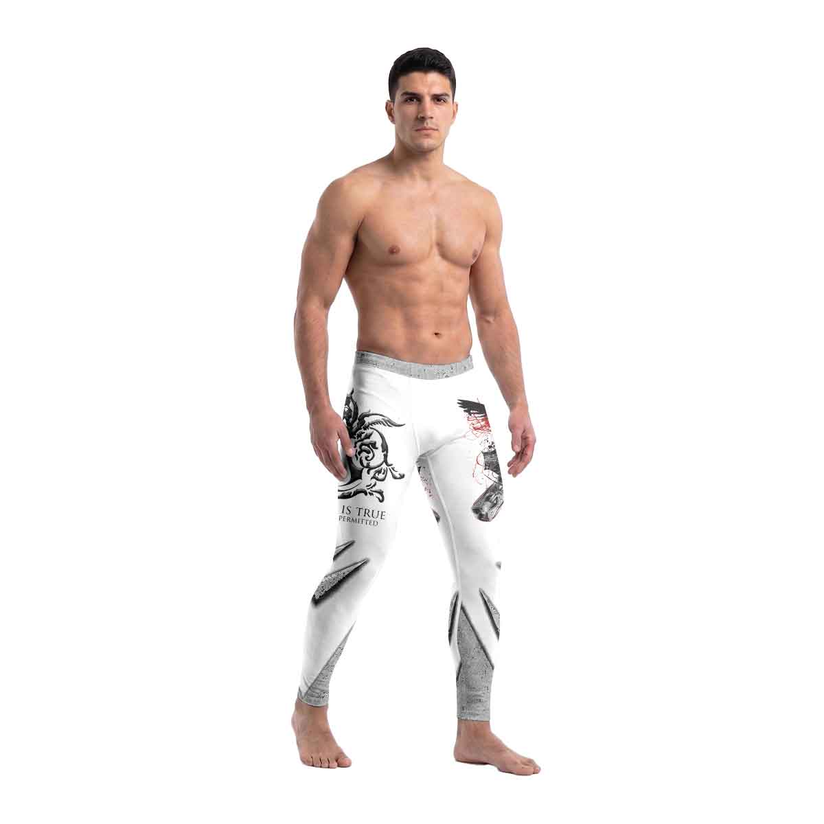  Assassin's Creed Nothing Is True Men's Compression Leggings
