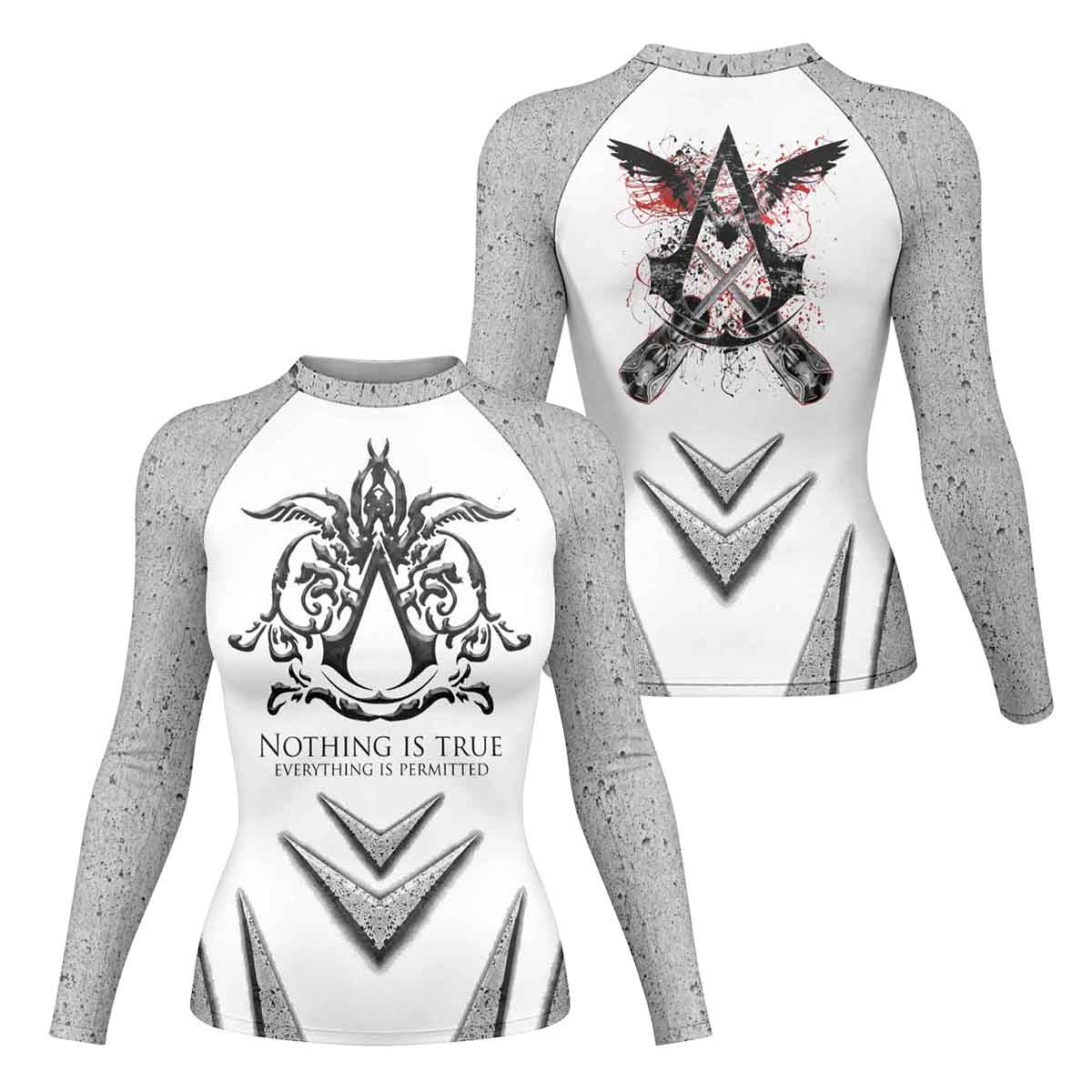  Assassin's Creed Nothing Is True Rash Guard
