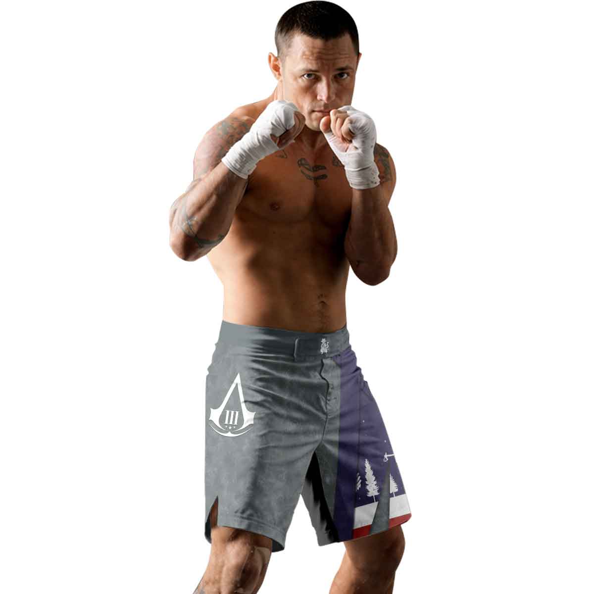  Assassin's Creed Christmas Valhalla Fight Shorts
