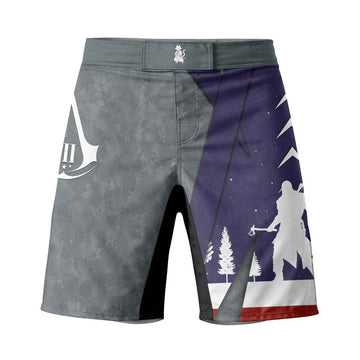  Assassin's Creed Christmas Valhalla Fight Shorts