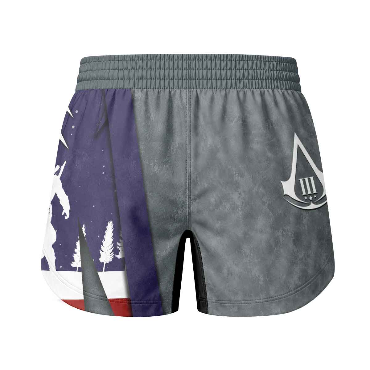  Assassin's Creed Christmas Valhalla Grappling Shorts