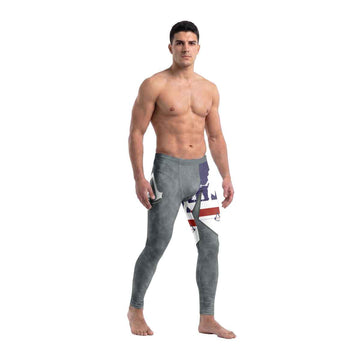  Assassin's Creed Christmas Valhalla Men's Compression Leggings