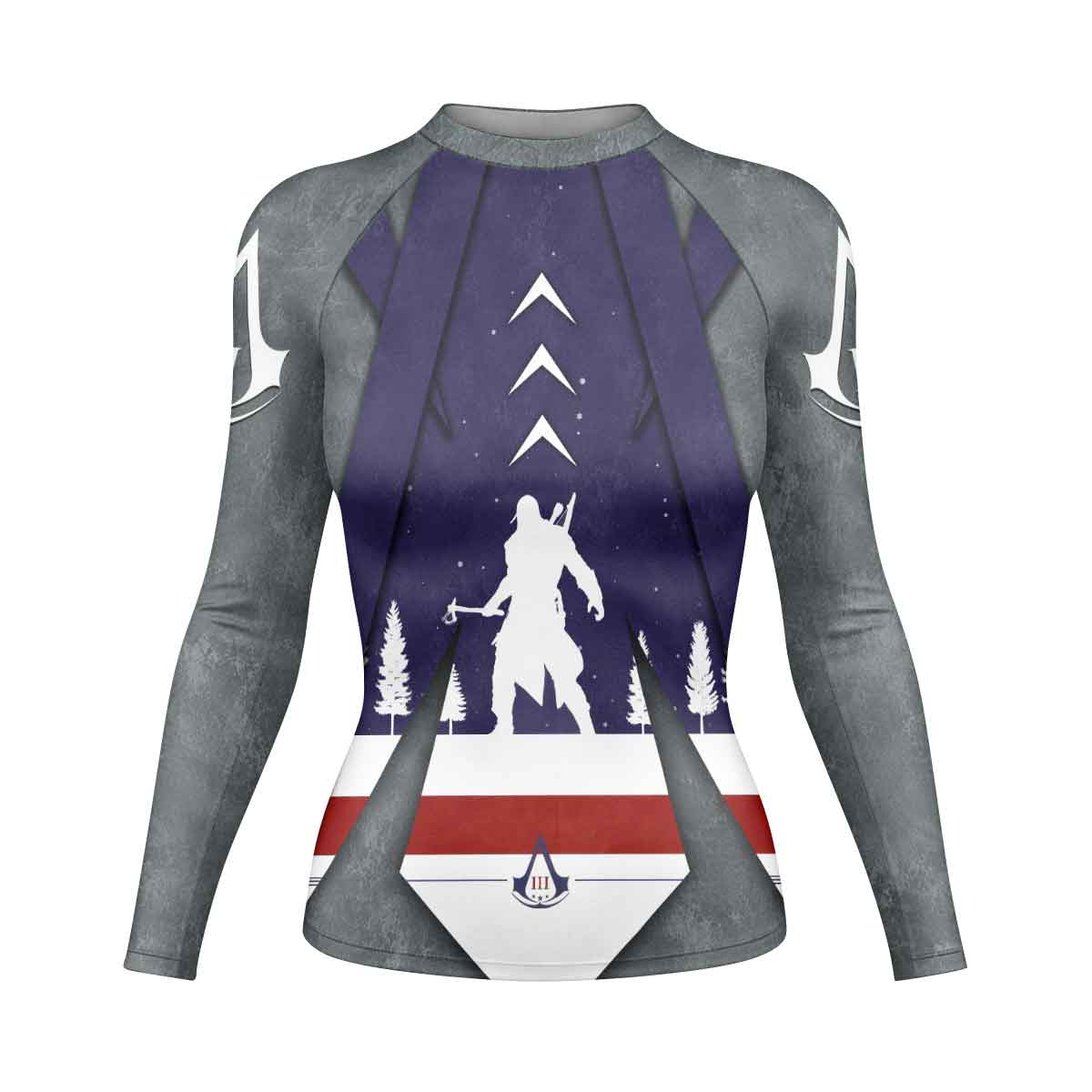  Assassin's Creed Christmas Valhalla Rash Guard