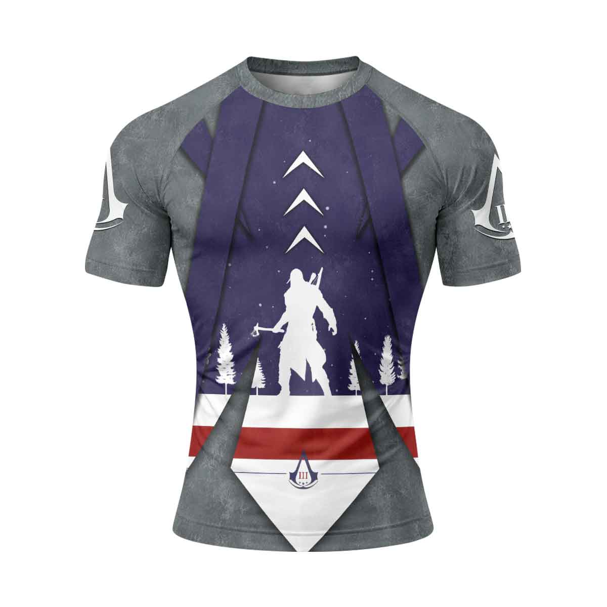  Assassin's Creed Christmas Valhalla Rash Guard