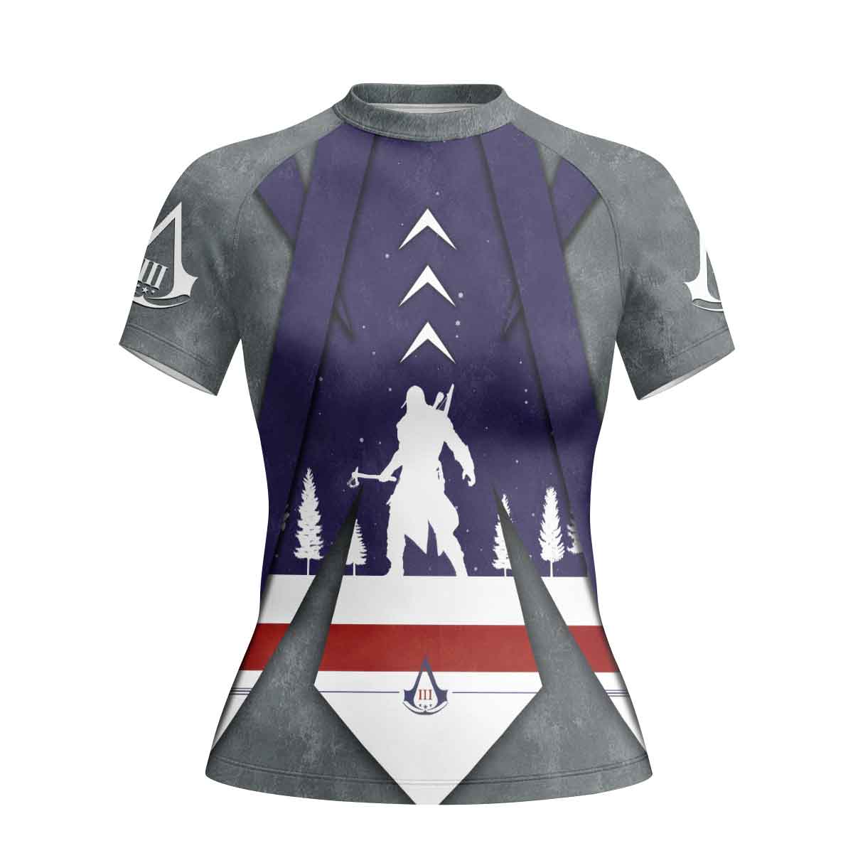  Assassin's Creed Christmas Valhalla Rash Guard