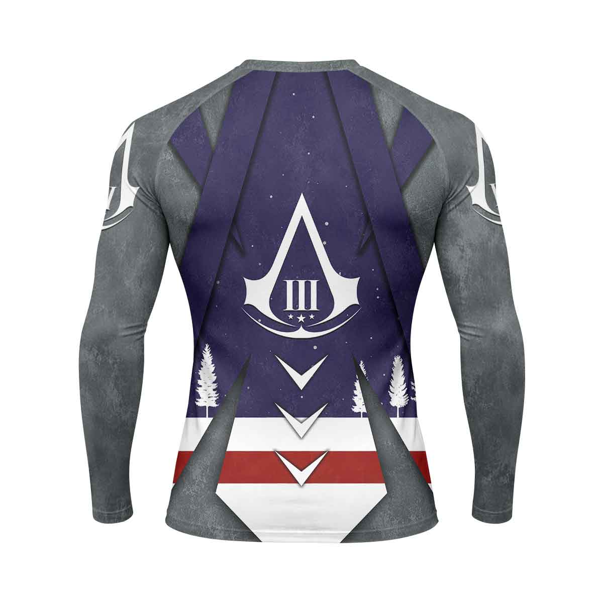  Assassin's Creed Christmas Valhalla Rash Guard