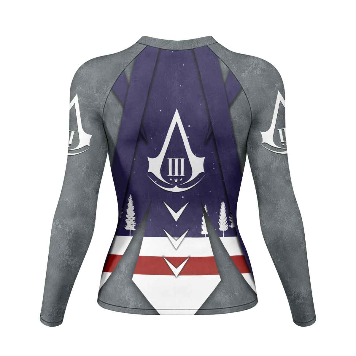  Assassin's Creed Christmas Valhalla Rash Guard
