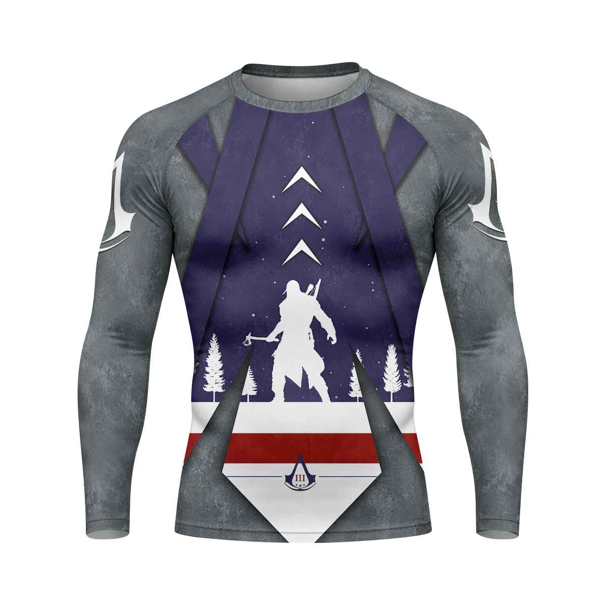  Assassin's Creed Christmas Valhalla Rash Guard