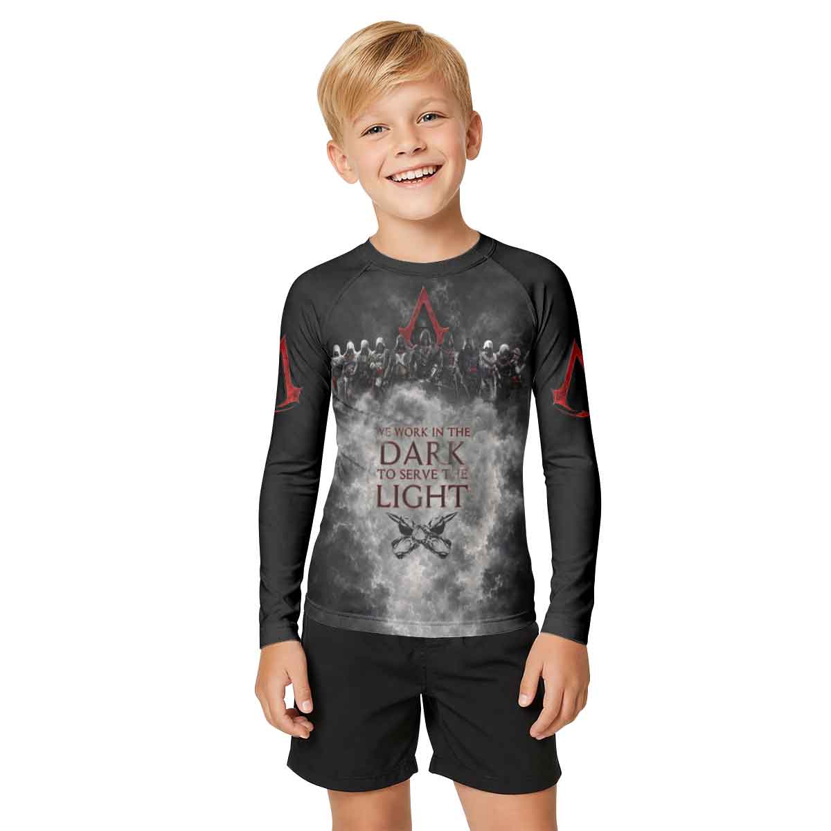  Assassin's Creed Kid Rash Guard