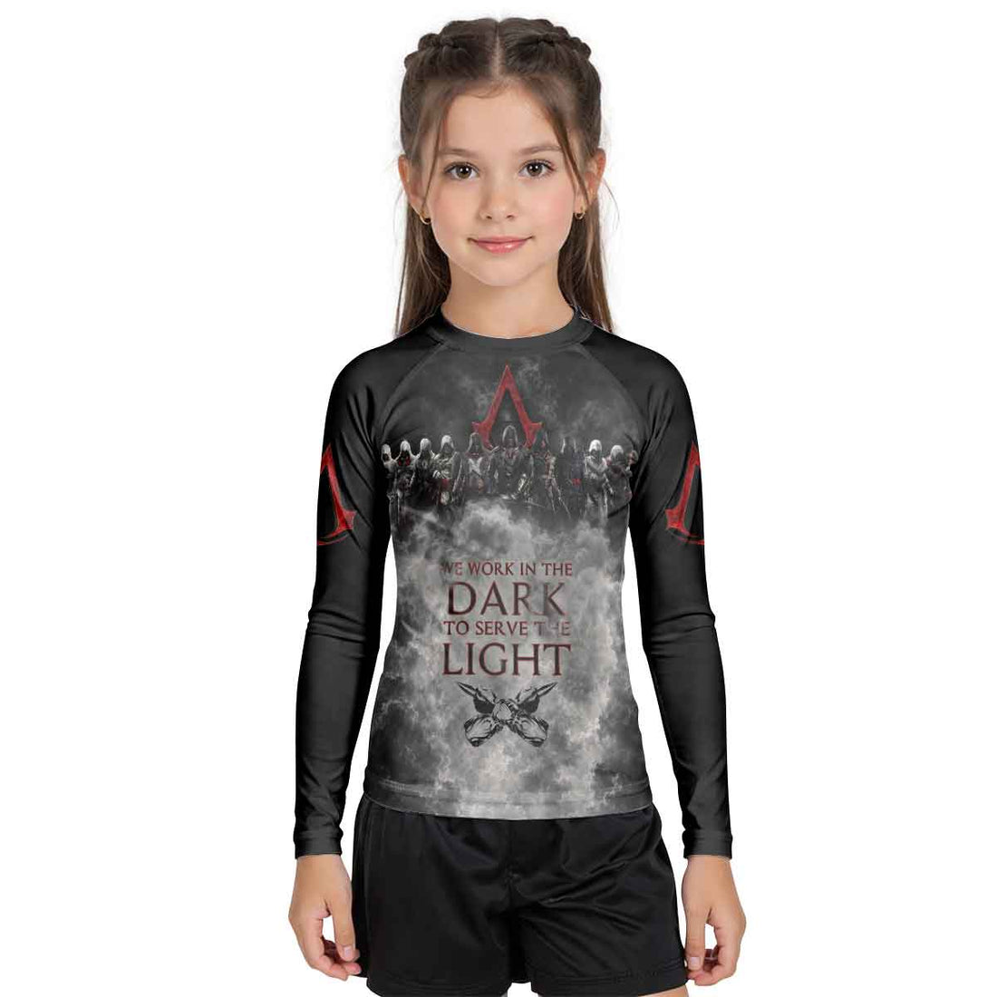  Assassin's Creed Kid Rash Guard
