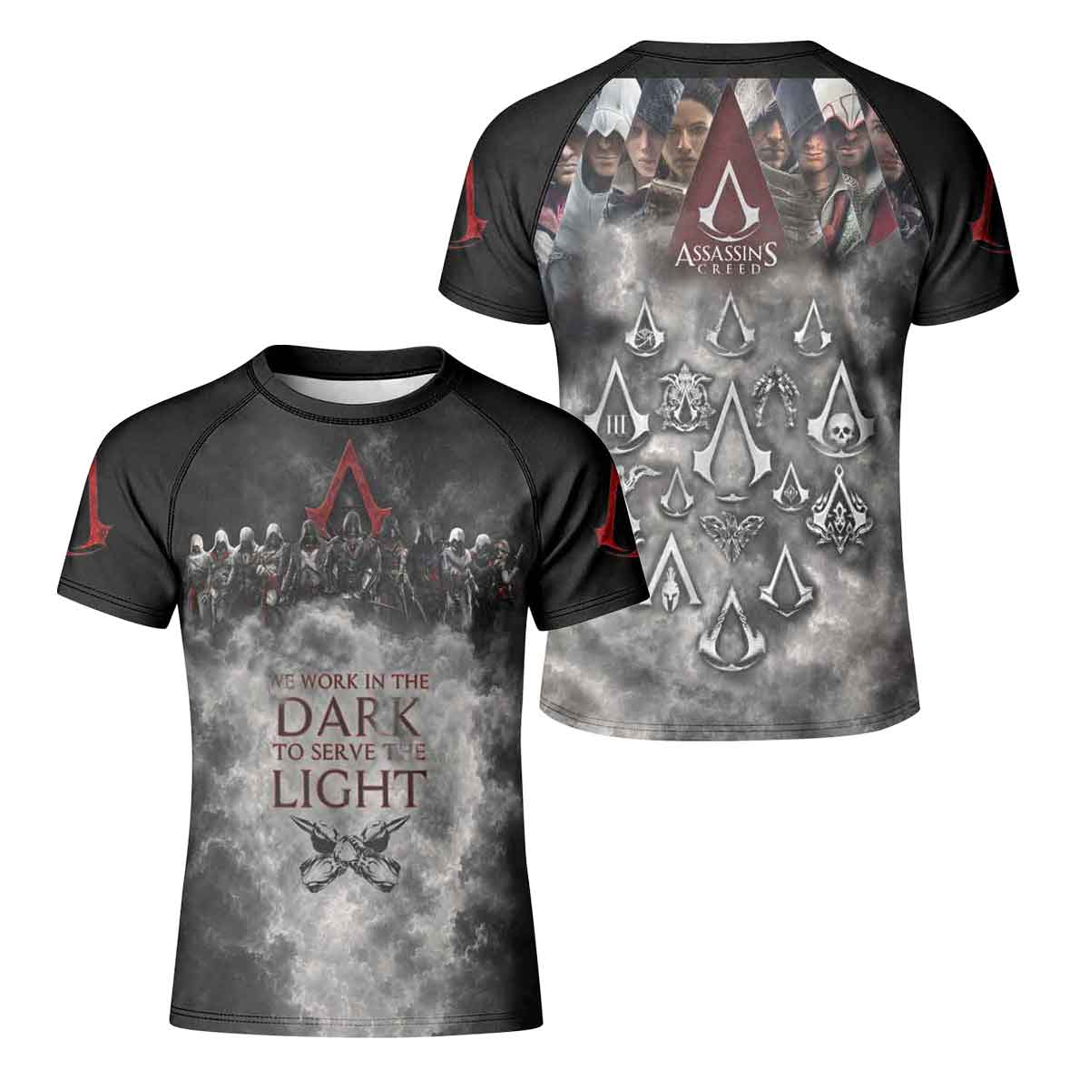  Assassin's Creed Kid Rash Guard