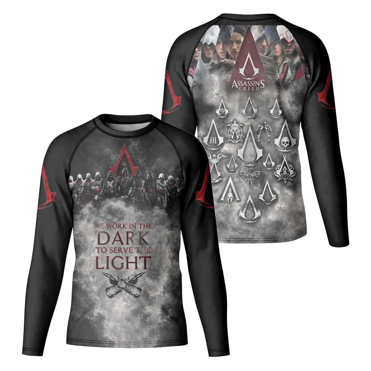  Assassin's Creed Kid Rash Guard