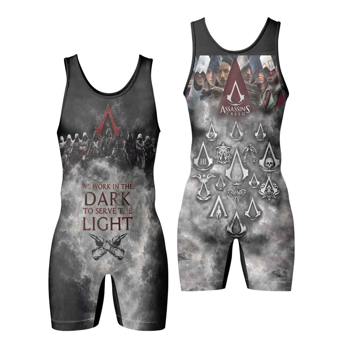  Assassin's Creed Wrestling Singlet