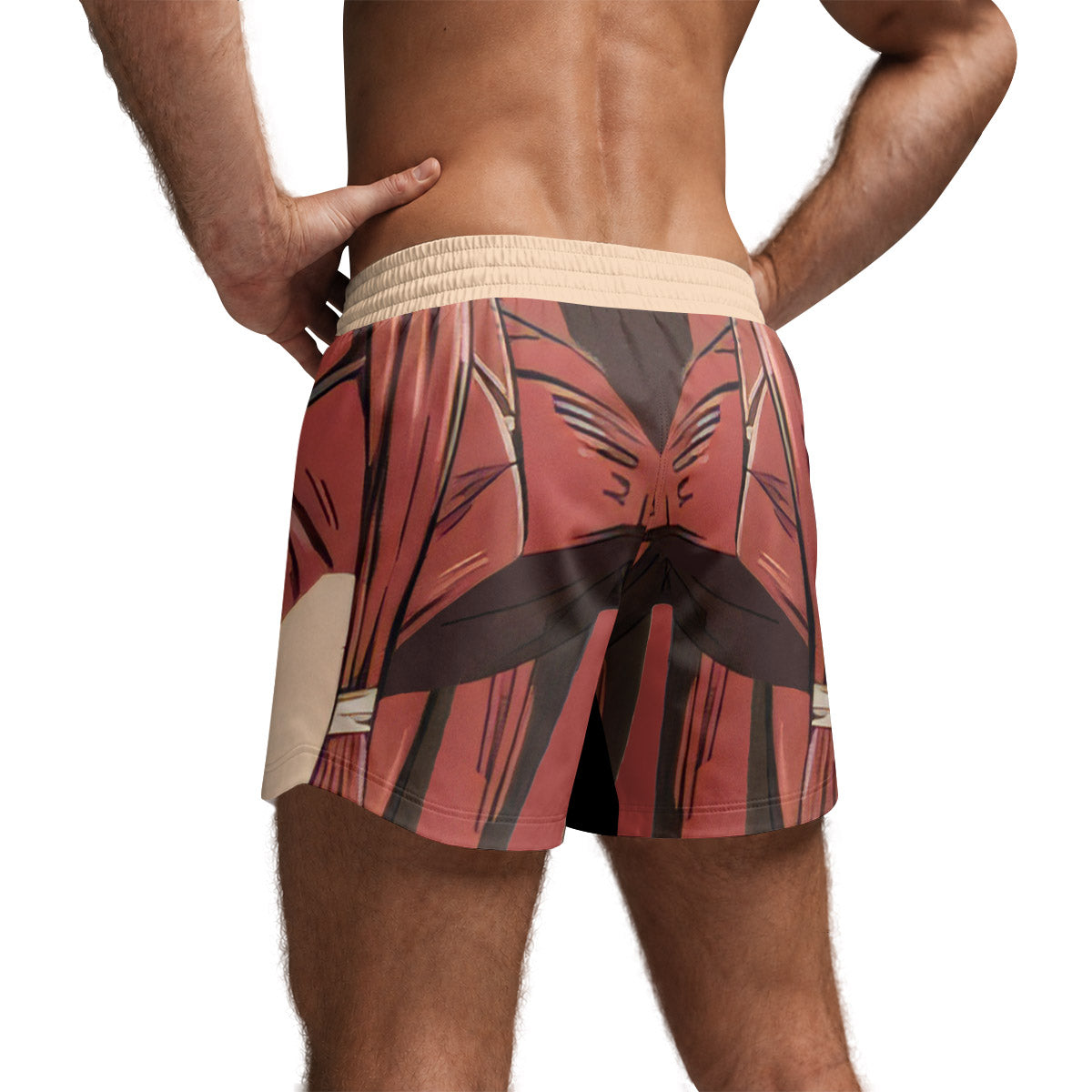  Attack On Titan Colossal Titan Grappling Shorts