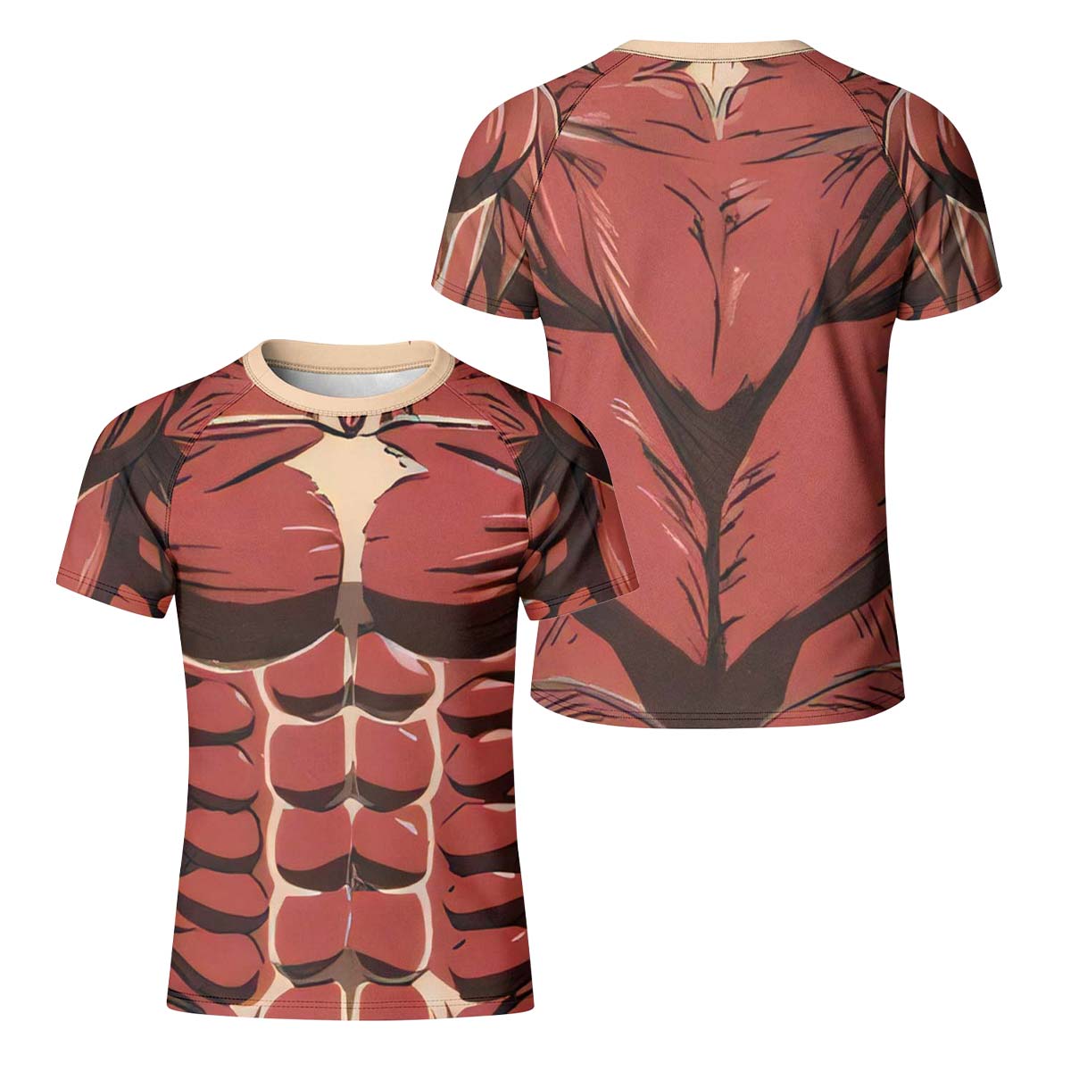  Attack On Titan Colossal Titan Kid Rash Guard