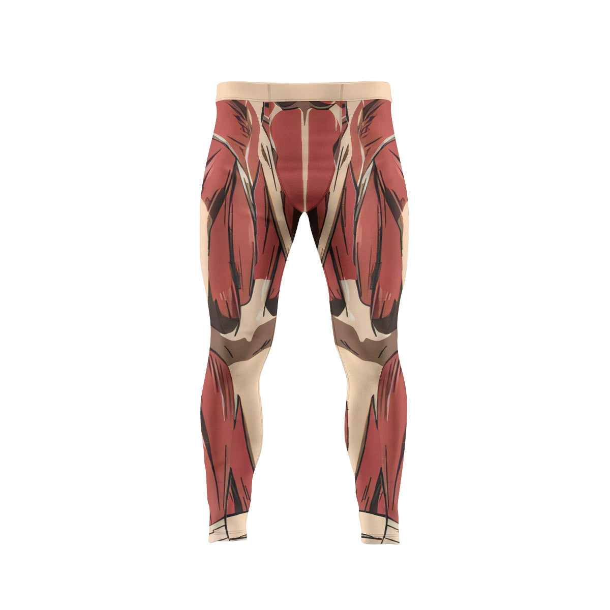  Attack On Titan Colossal Titan Men's Compression Leggings