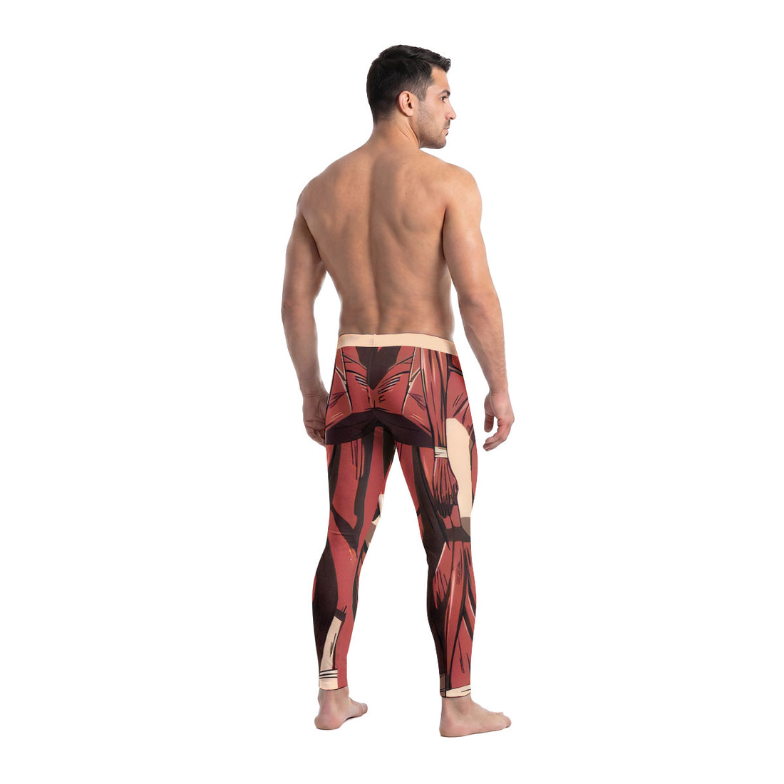  Attack On Titan Colossal Titan Men's Compression Leggings