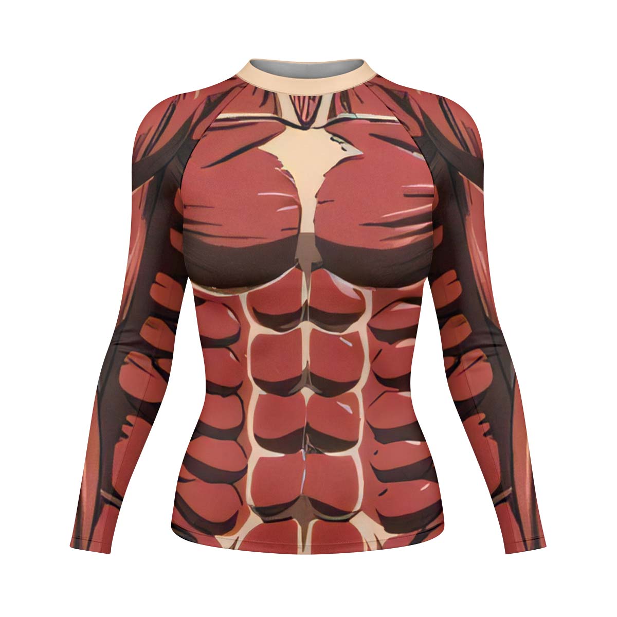  Attack On Titan Colossal Titan Rash Guard