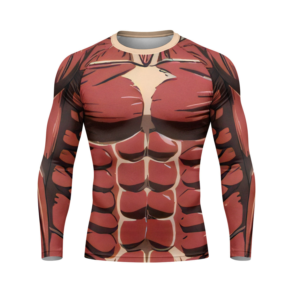  Attack On Titan Colossal Titan Rash Guard