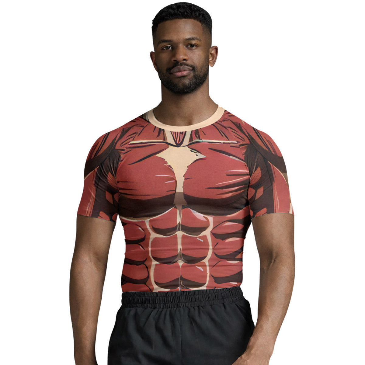  Attack On Titan Colossal Titan Rash Guard