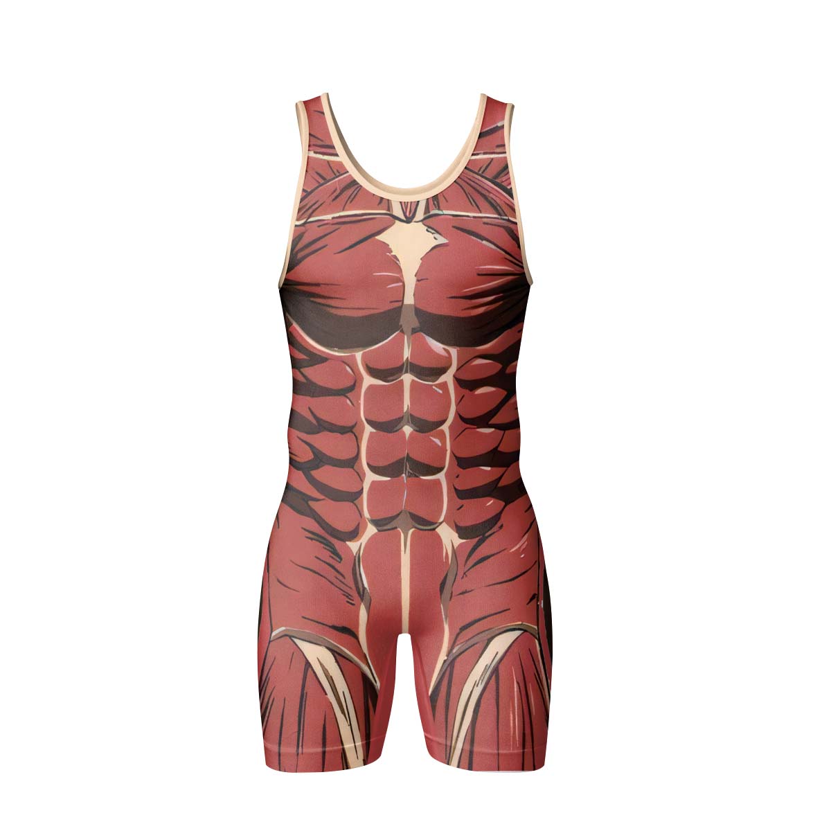  Attack On Titan Colossal Titan Wrestling Singlet