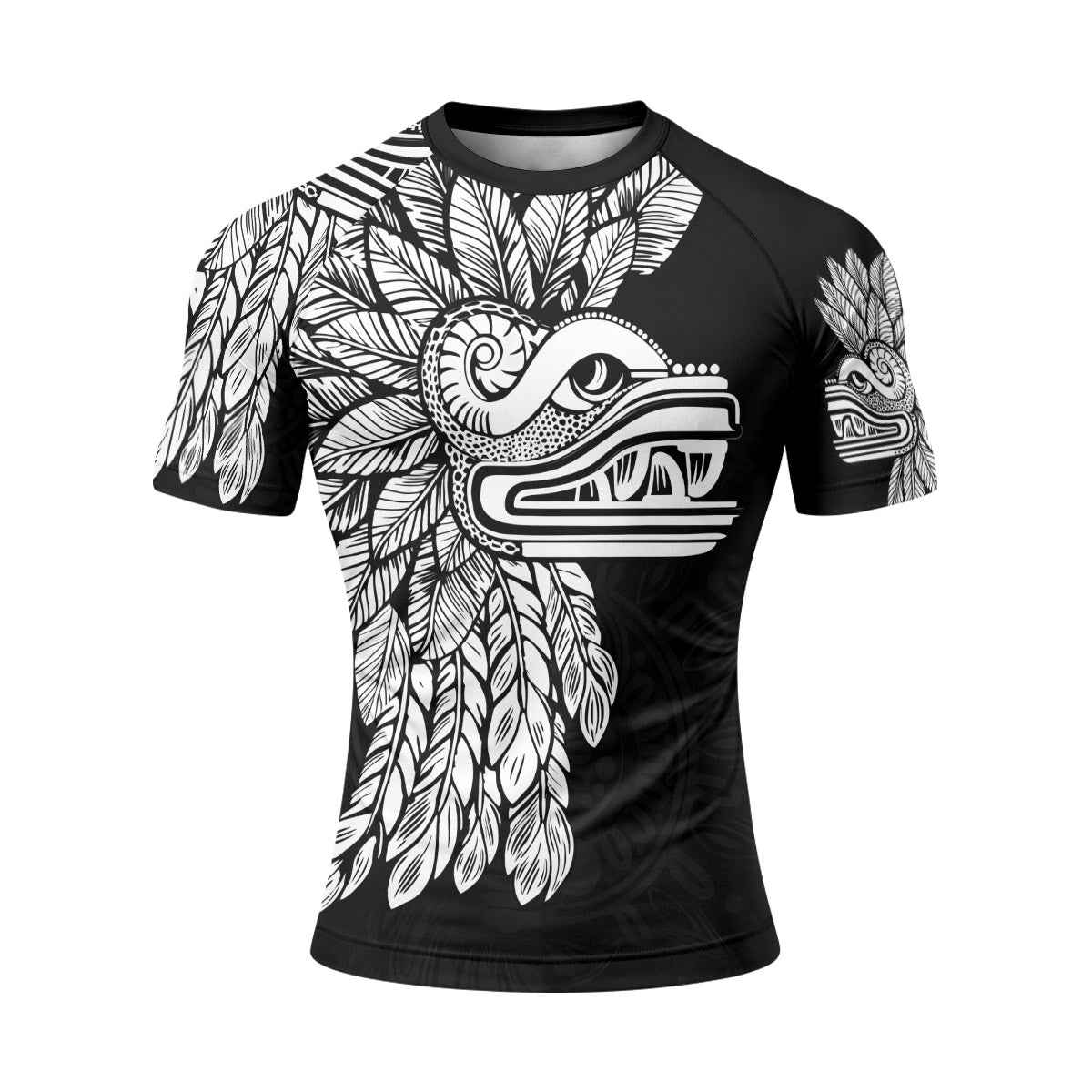 Aztec Serpent God Rash Guard