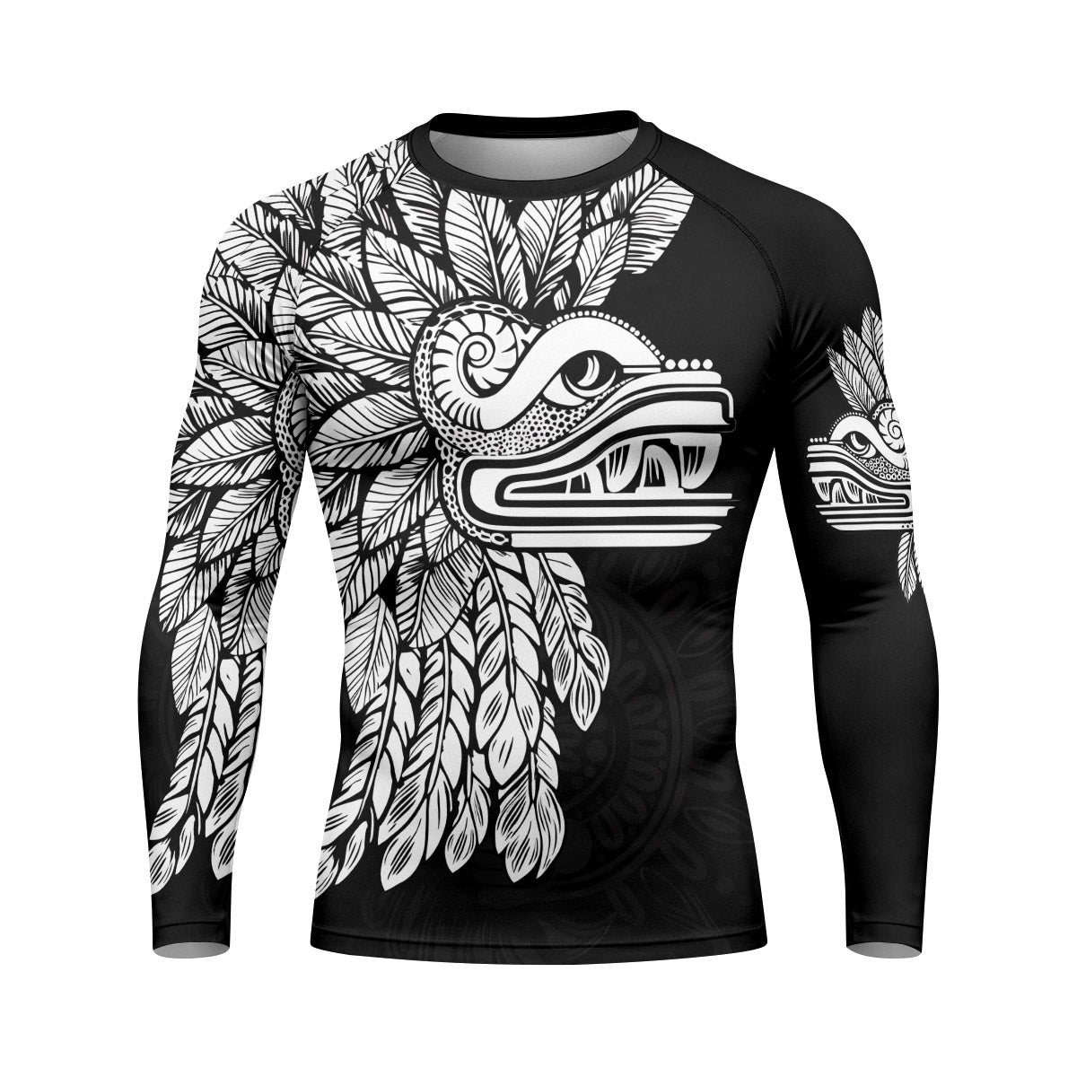 Aztec Serpent God Rash Guard