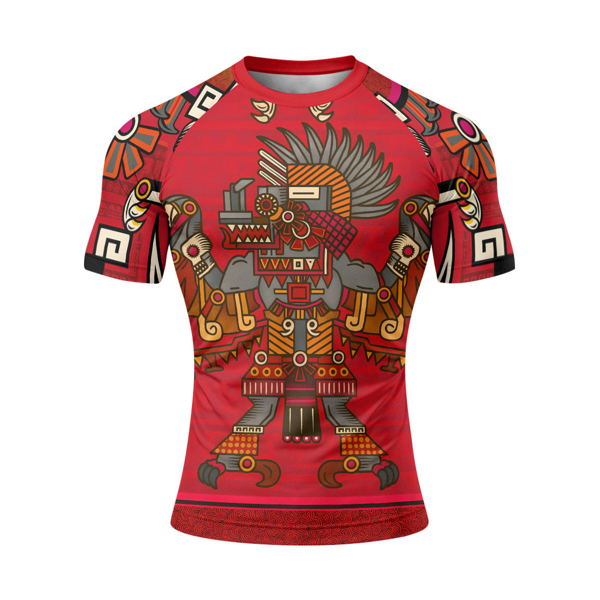 Aztec Sun God Rash Guard