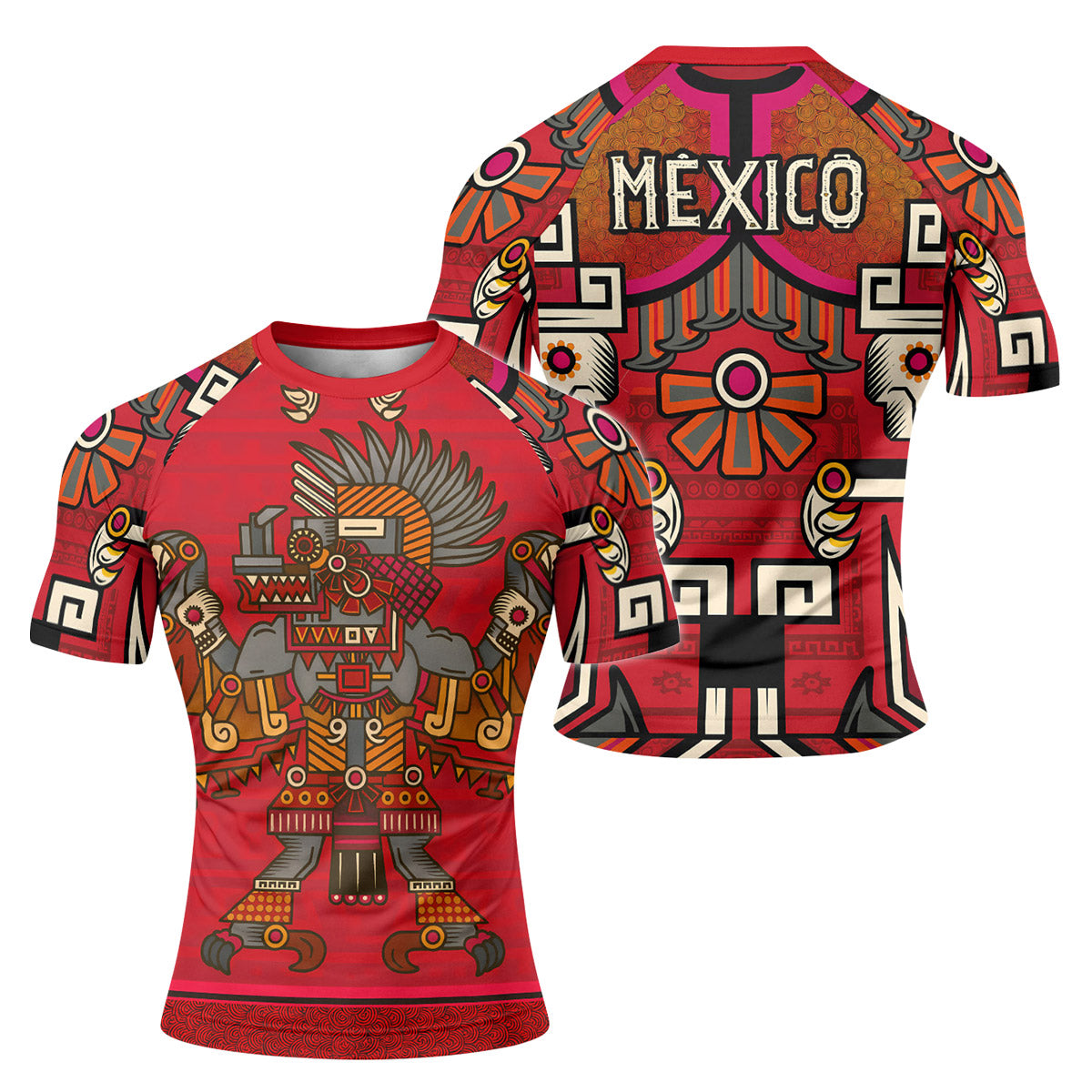 Aztec Sun God Rash Guard