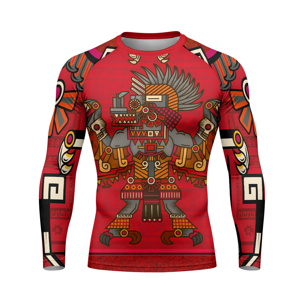 Aztec Sun God Rash Guard