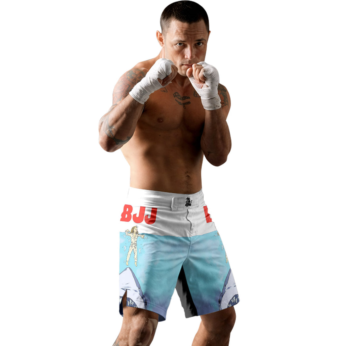 BJJ Shark Fight Shorts