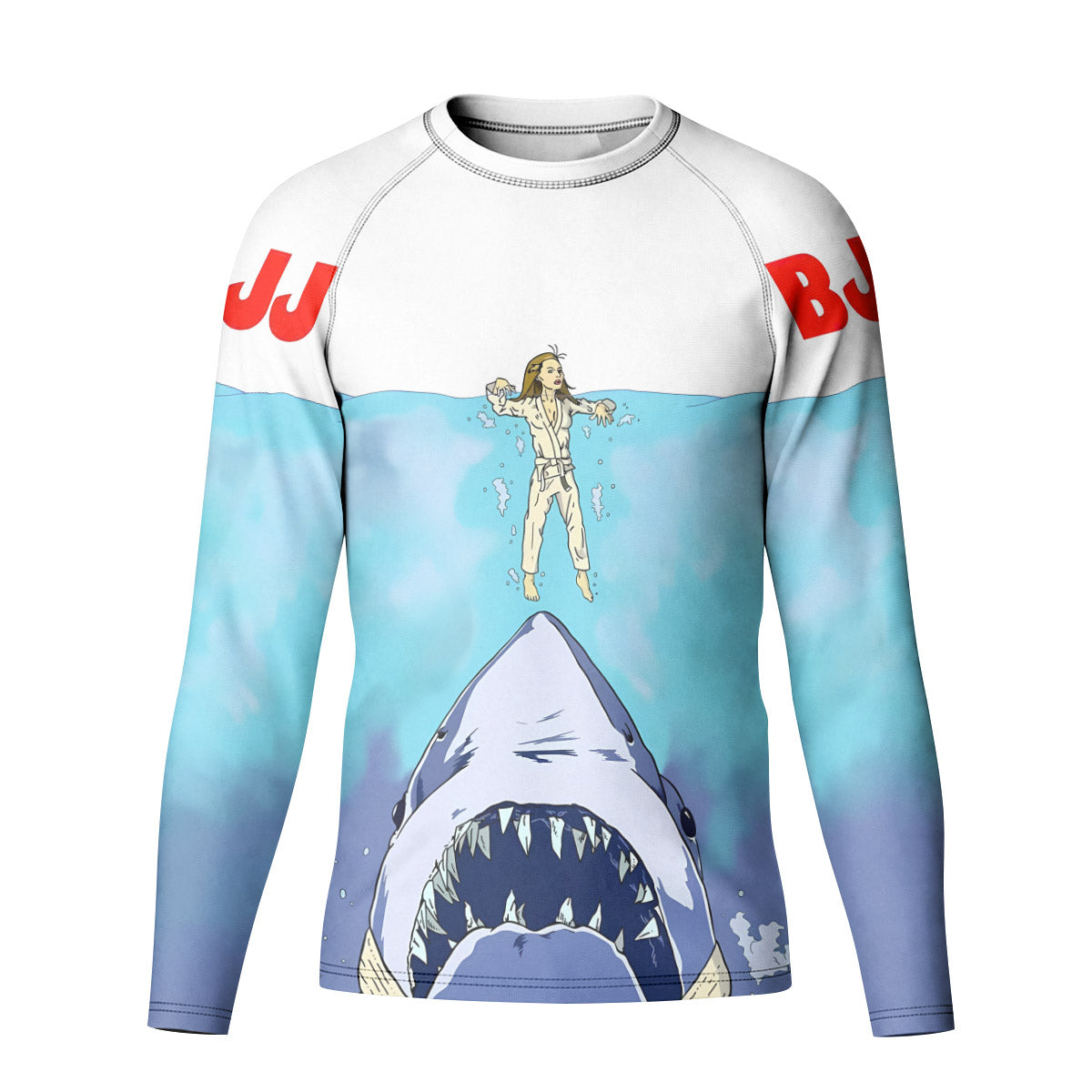 BJJ Shark Kid Rash Guard