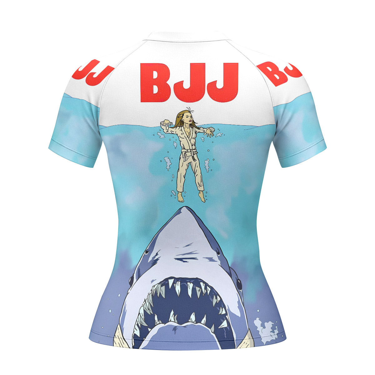 BJJ Shark Rash Guard