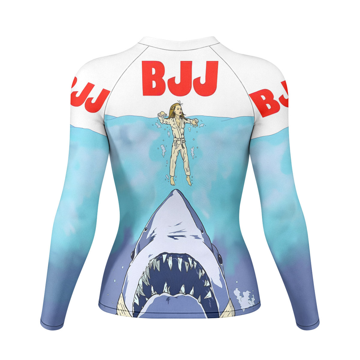 BJJ Shark Rash Guard