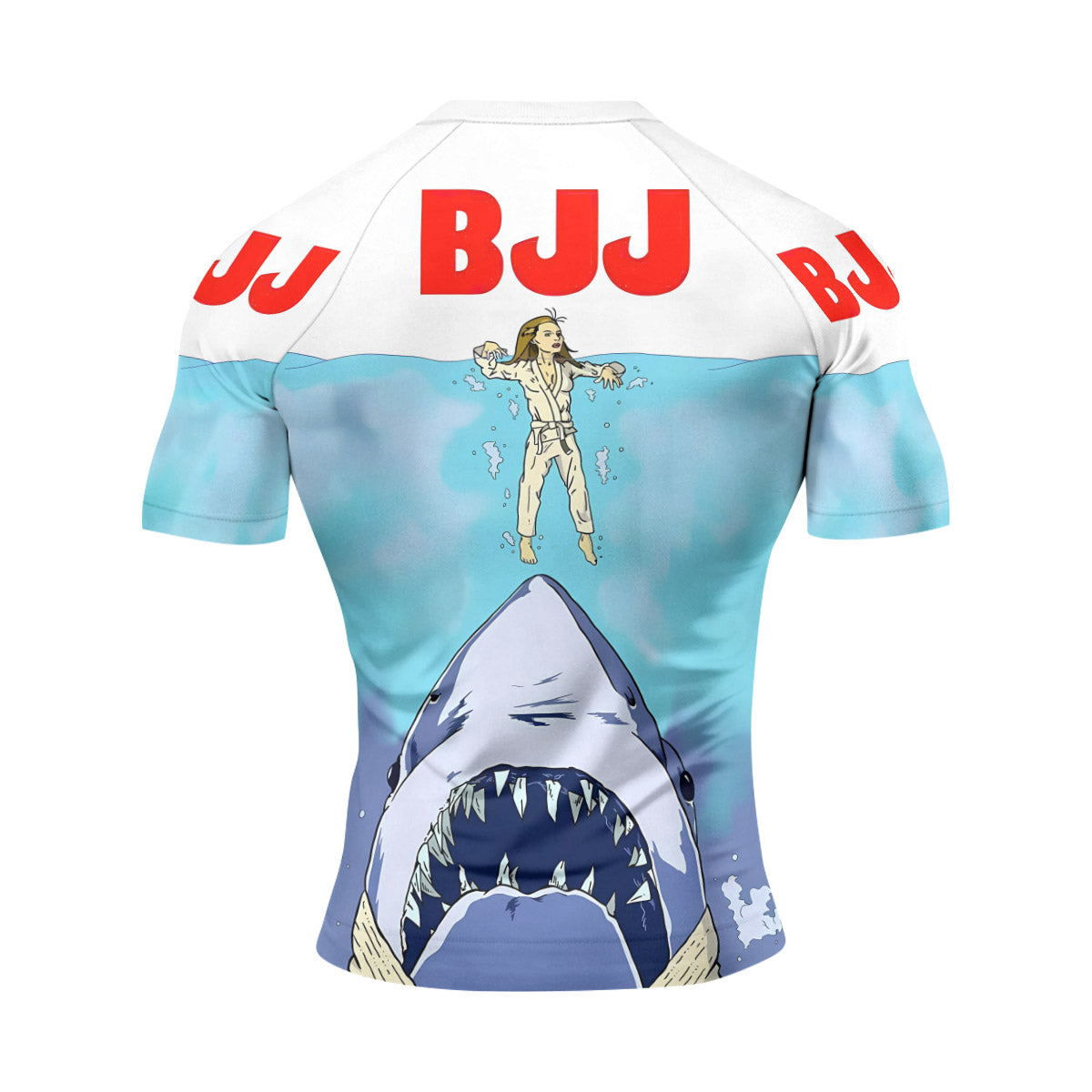 BJJ Shark Rash Guard